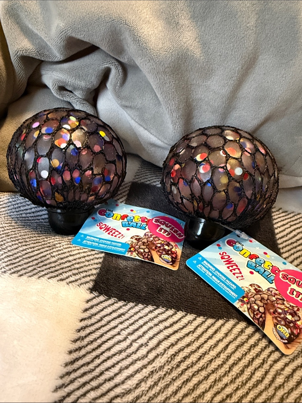 ORB Squeezy Confetti Stress Ball - Multicolor by